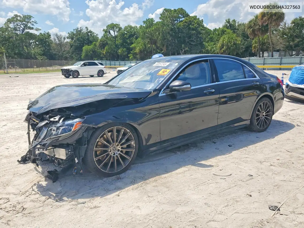 2017 Mercedes-Benz S 550 VIN: WDDUG8CB5HA327563 Lot: 58097246