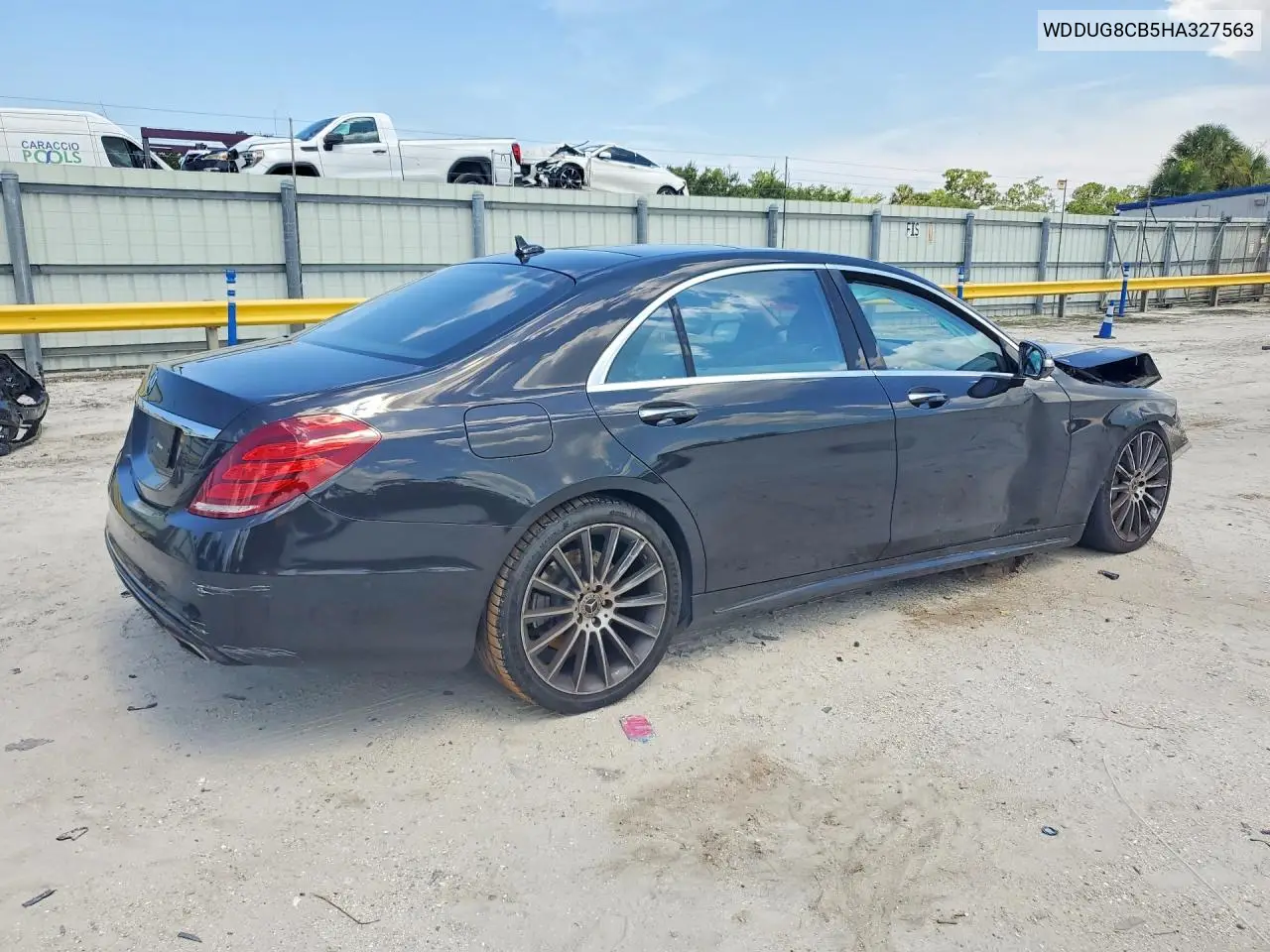 2017 Mercedes-Benz S 550 VIN: WDDUG8CB5HA327563 Lot: 58097246