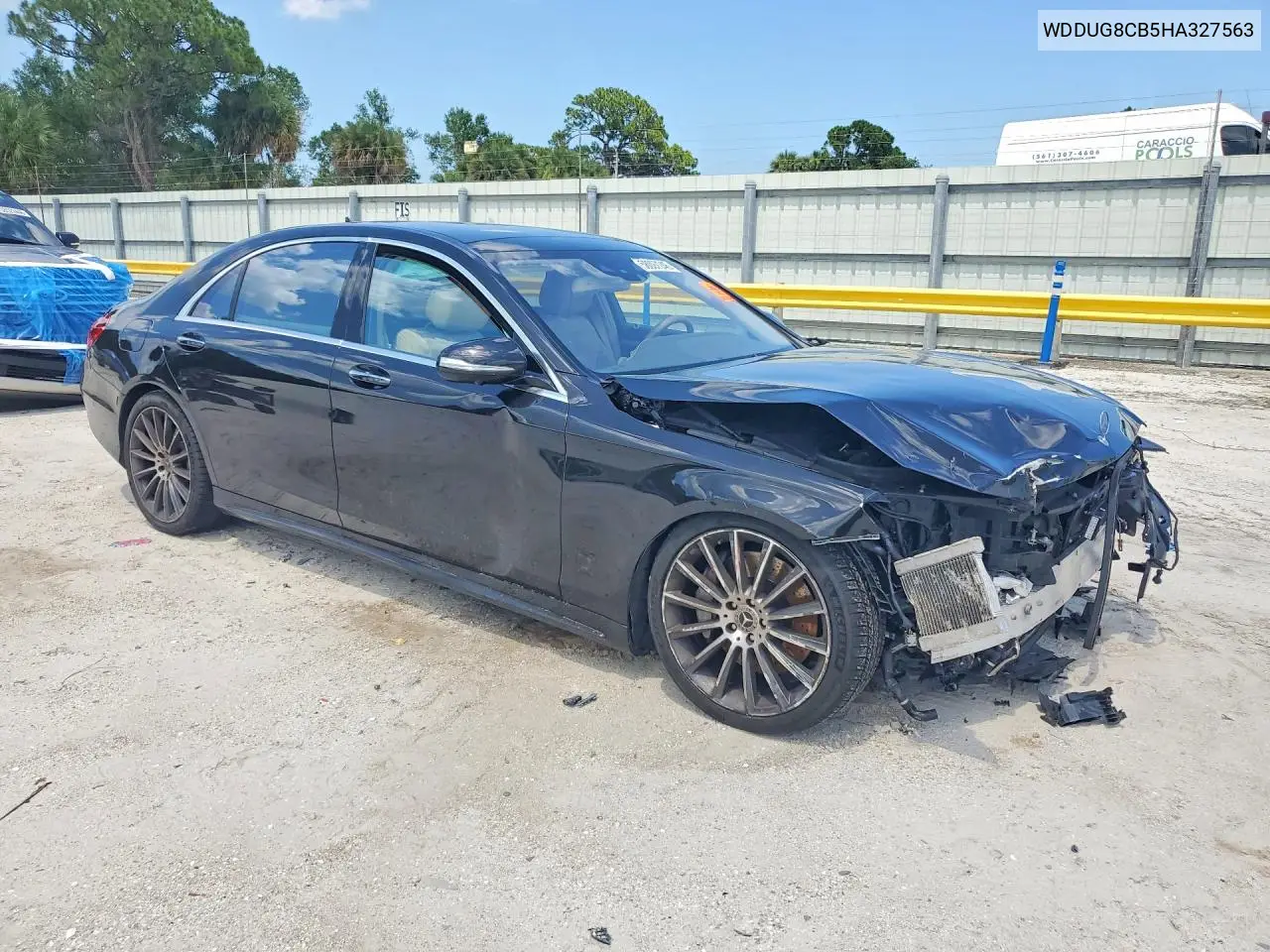 2017 Mercedes-Benz S 550 VIN: WDDUG8CB5HA327563 Lot: 58097246