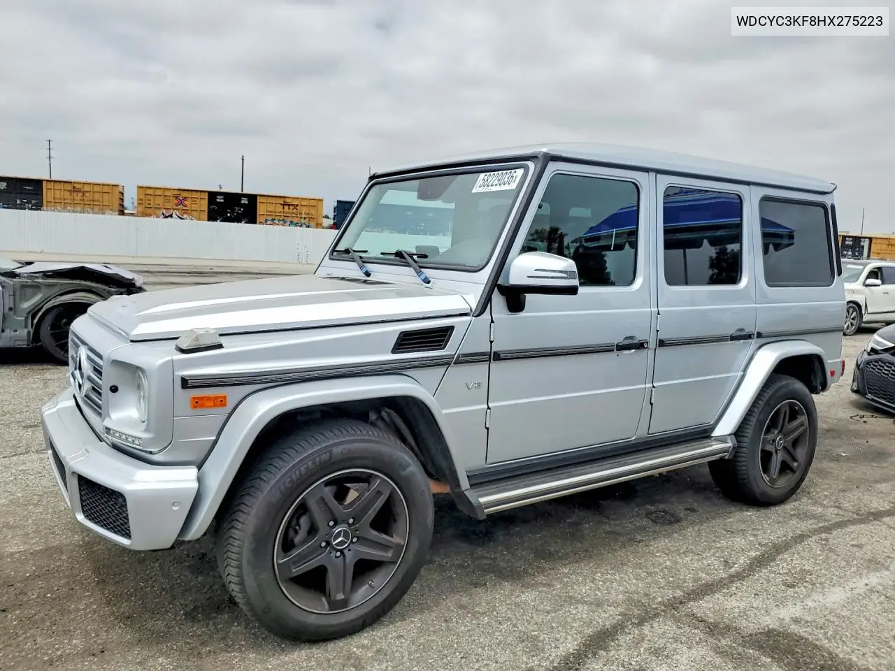 2017 Mercedes-Benz G 550 VIN: WDCYC3KF8HX275223 Lot: 58229036