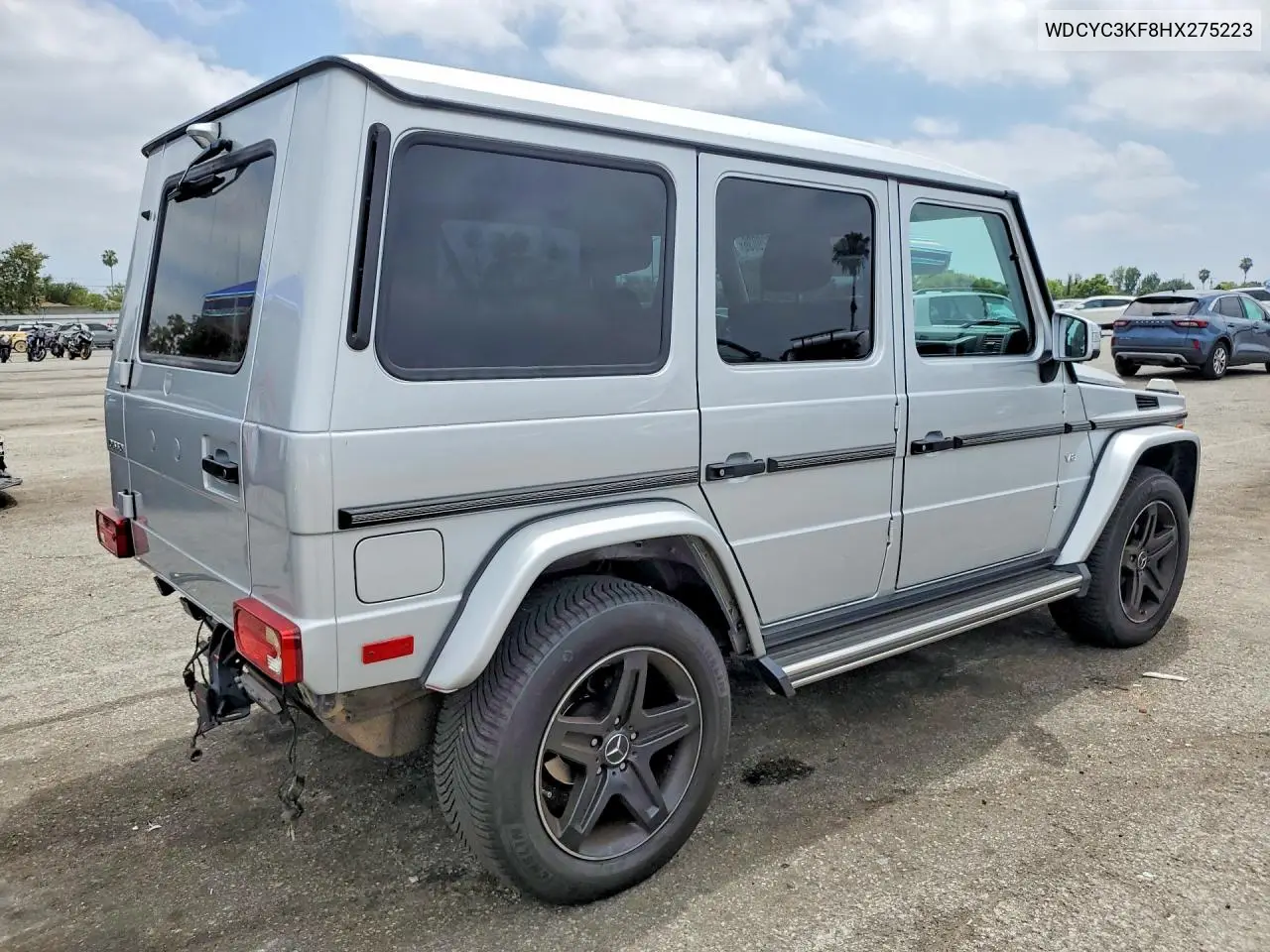 2017 Mercedes-Benz G 550 VIN: WDCYC3KF8HX275223 Lot: 58229036