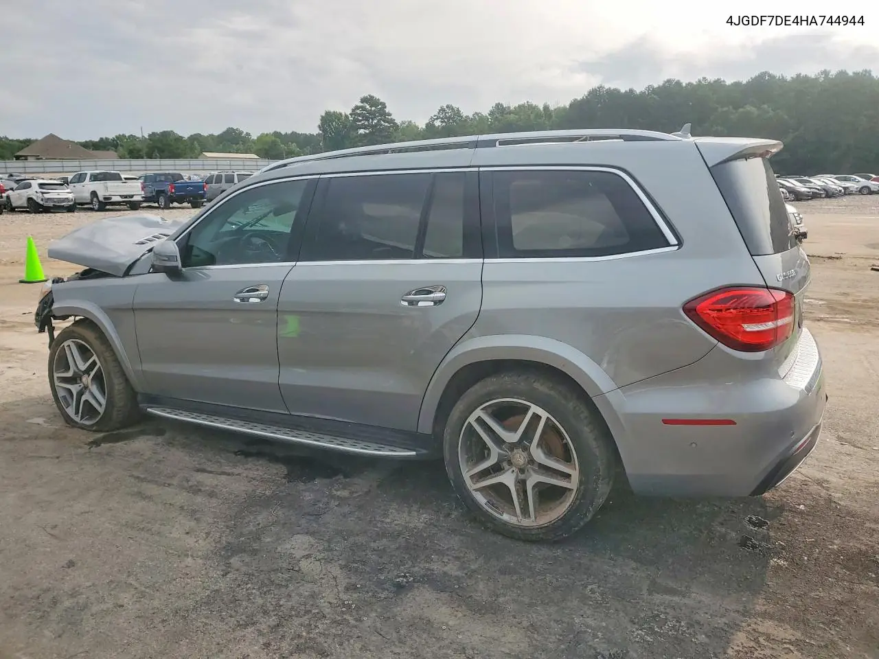 2017 Mercedes-Benz Gls 550 4Matic VIN: 4JGDF7DE4HA744944 Lot: 58362446