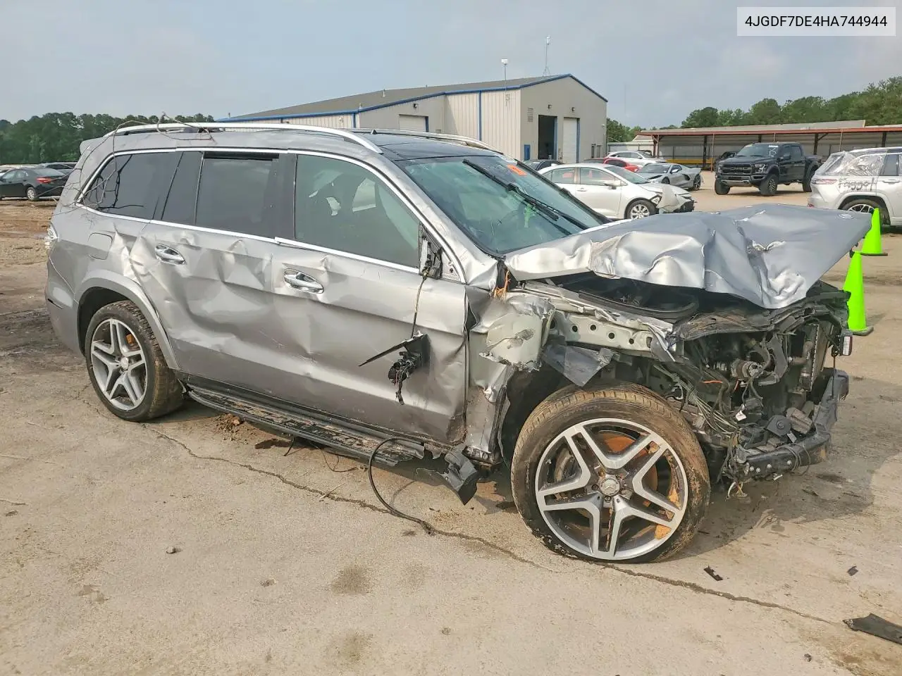 2017 Mercedes-Benz Gls 550 4Matic VIN: 4JGDF7DE4HA744944 Lot: 58362446