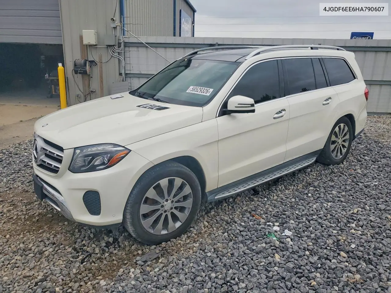 2017 Mercedes-Benz Gls 450 4Matic VIN: 4JGDF6EE6HA790607 Lot: 58529326