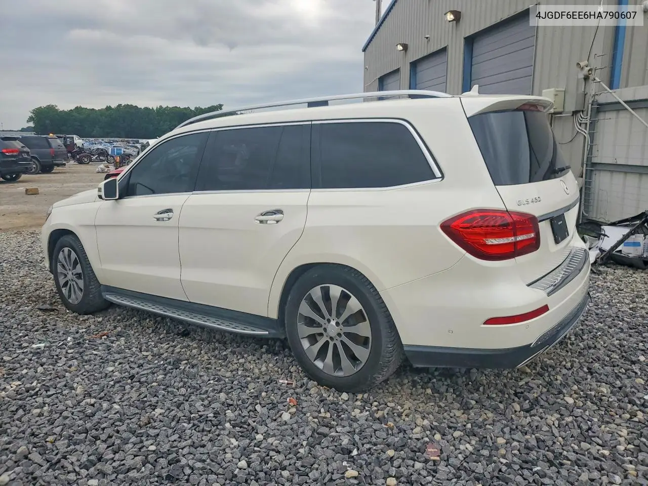 2017 Mercedes-Benz Gls 450 4Matic VIN: 4JGDF6EE6HA790607 Lot: 58529326