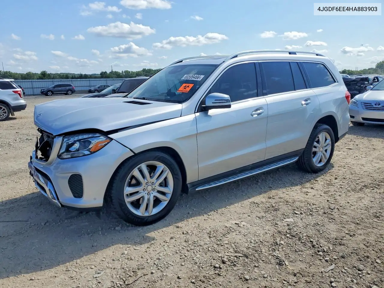 2017 Mercedes-Benz Gls 450 4Matic VIN: 4JGDF6EE4HA883903 Lot: 58599466