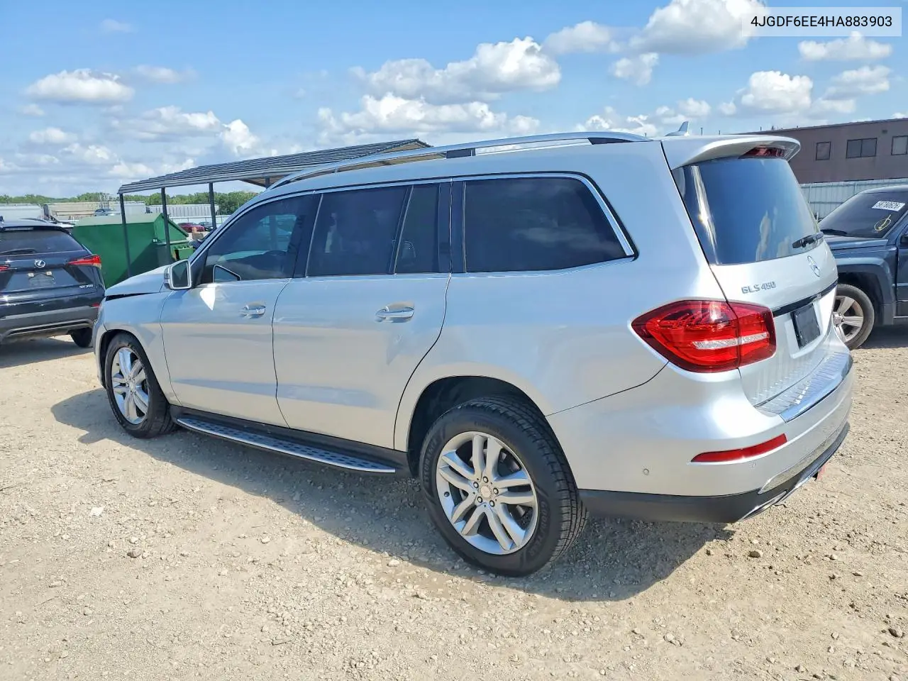2017 Mercedes-Benz Gls 450 4Matic VIN: 4JGDF6EE4HA883903 Lot: 58599466