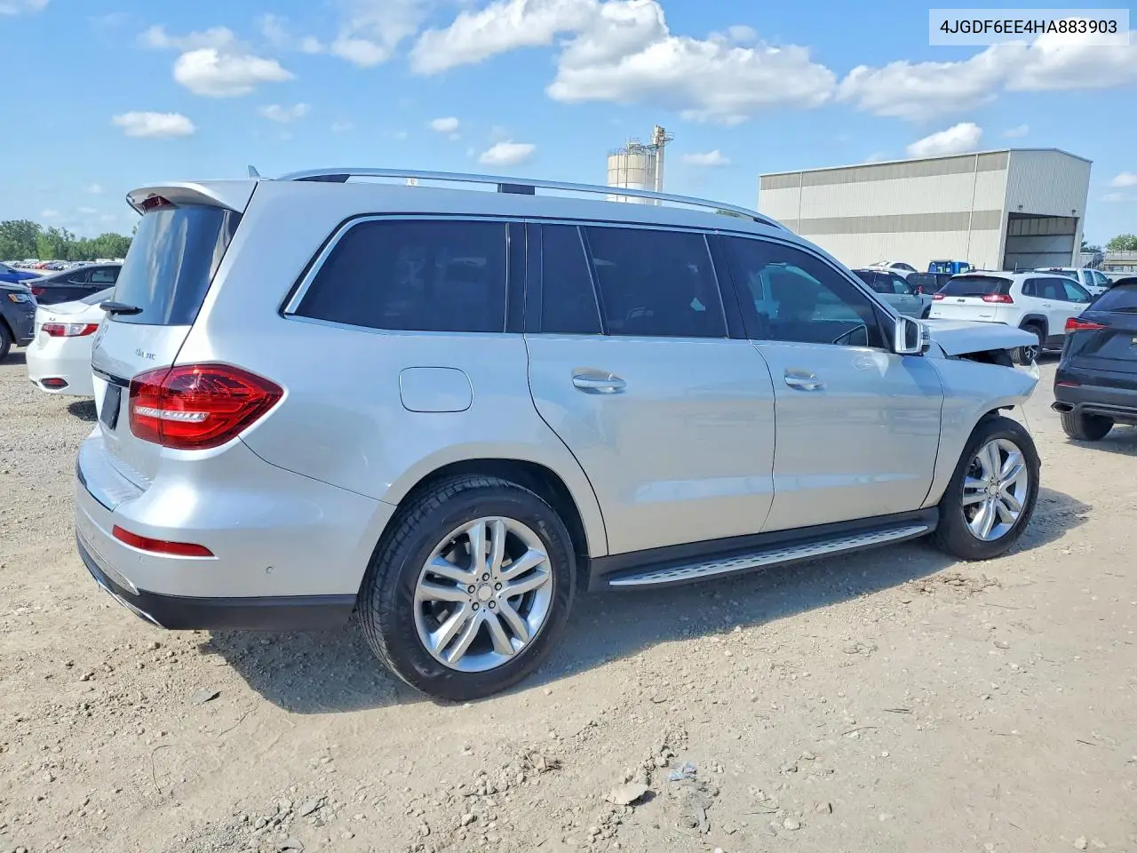 2017 Mercedes-Benz Gls 450 4Matic VIN: 4JGDF6EE4HA883903 Lot: 58599466