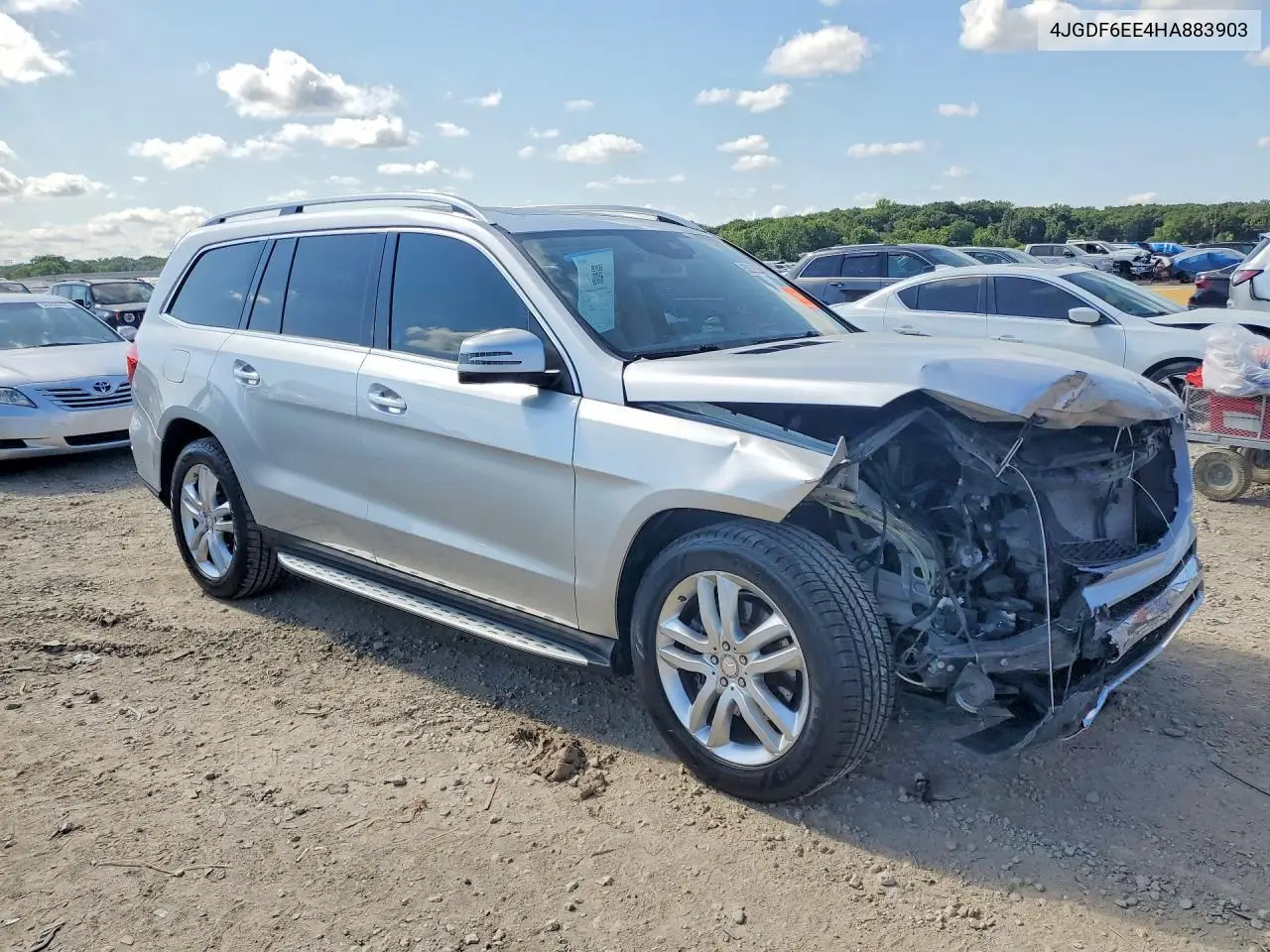2017 Mercedes-Benz Gls 450 4Matic VIN: 4JGDF6EE4HA883903 Lot: 58599466