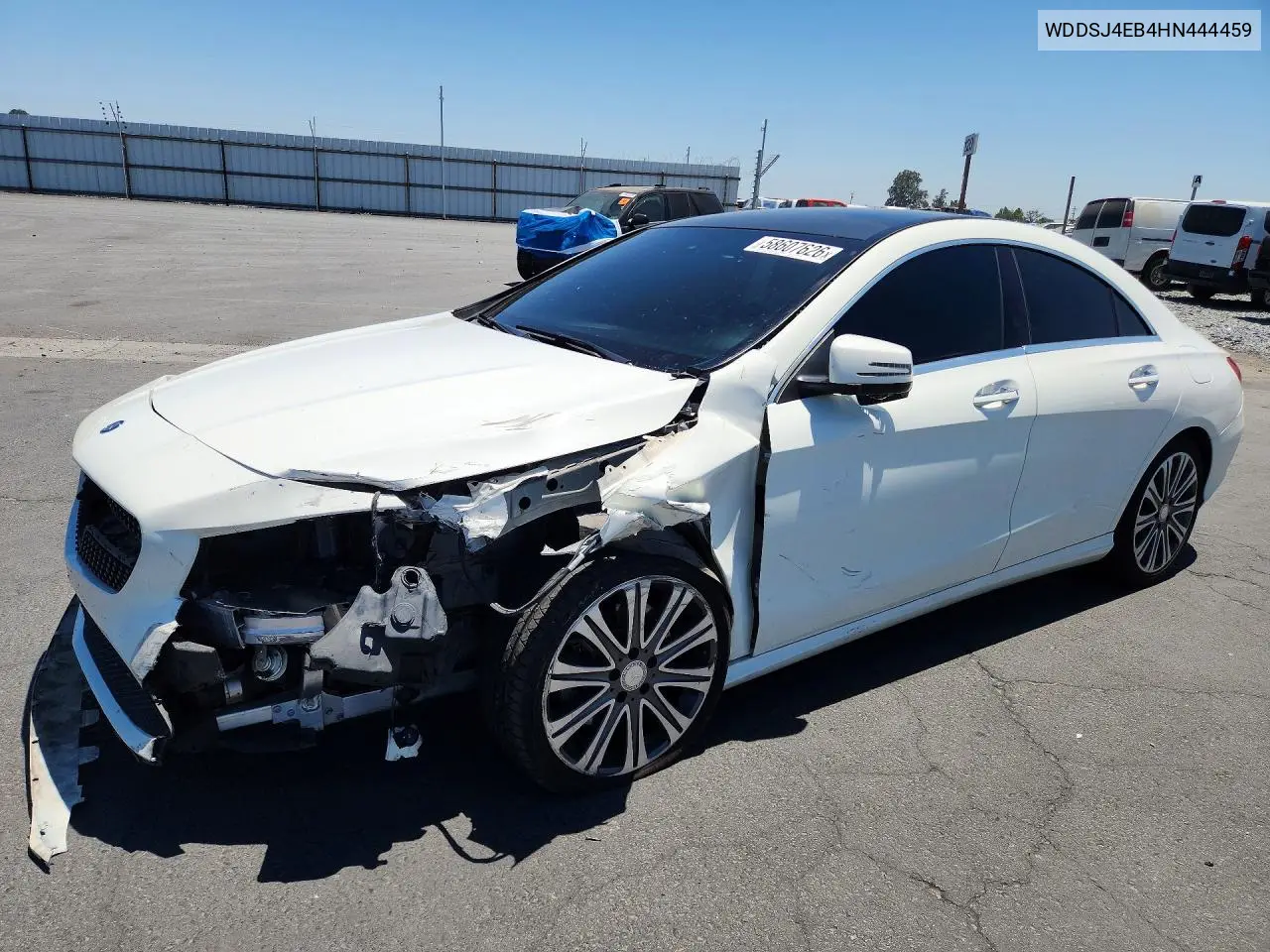 2017 Mercedes-Benz Cla 250 VIN: WDDSJ4EB4HN444459 Lot: 58607626