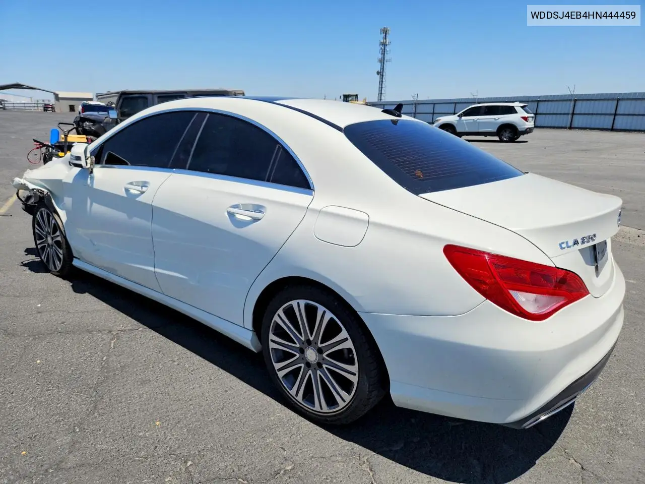 2017 Mercedes-Benz Cla 250 VIN: WDDSJ4EB4HN444459 Lot: 58607626
