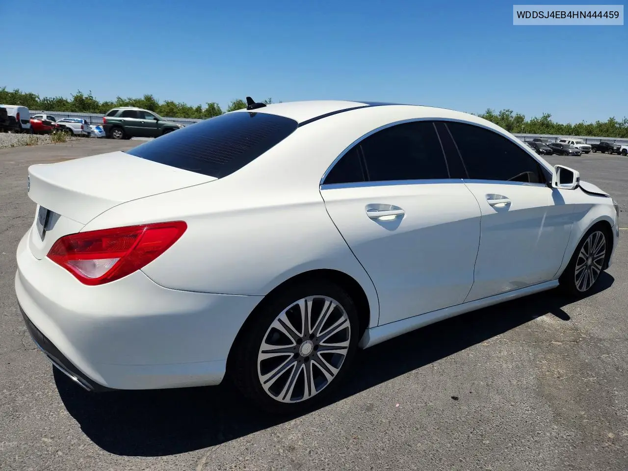 2017 Mercedes-Benz Cla 250 VIN: WDDSJ4EB4HN444459 Lot: 58607626
