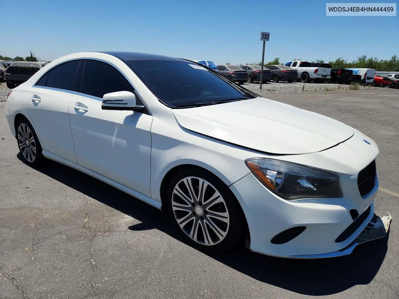 2017 Mercedes-Benz Cla 250 VIN: WDDSJ4EB4HN444459 Lot: 58607626