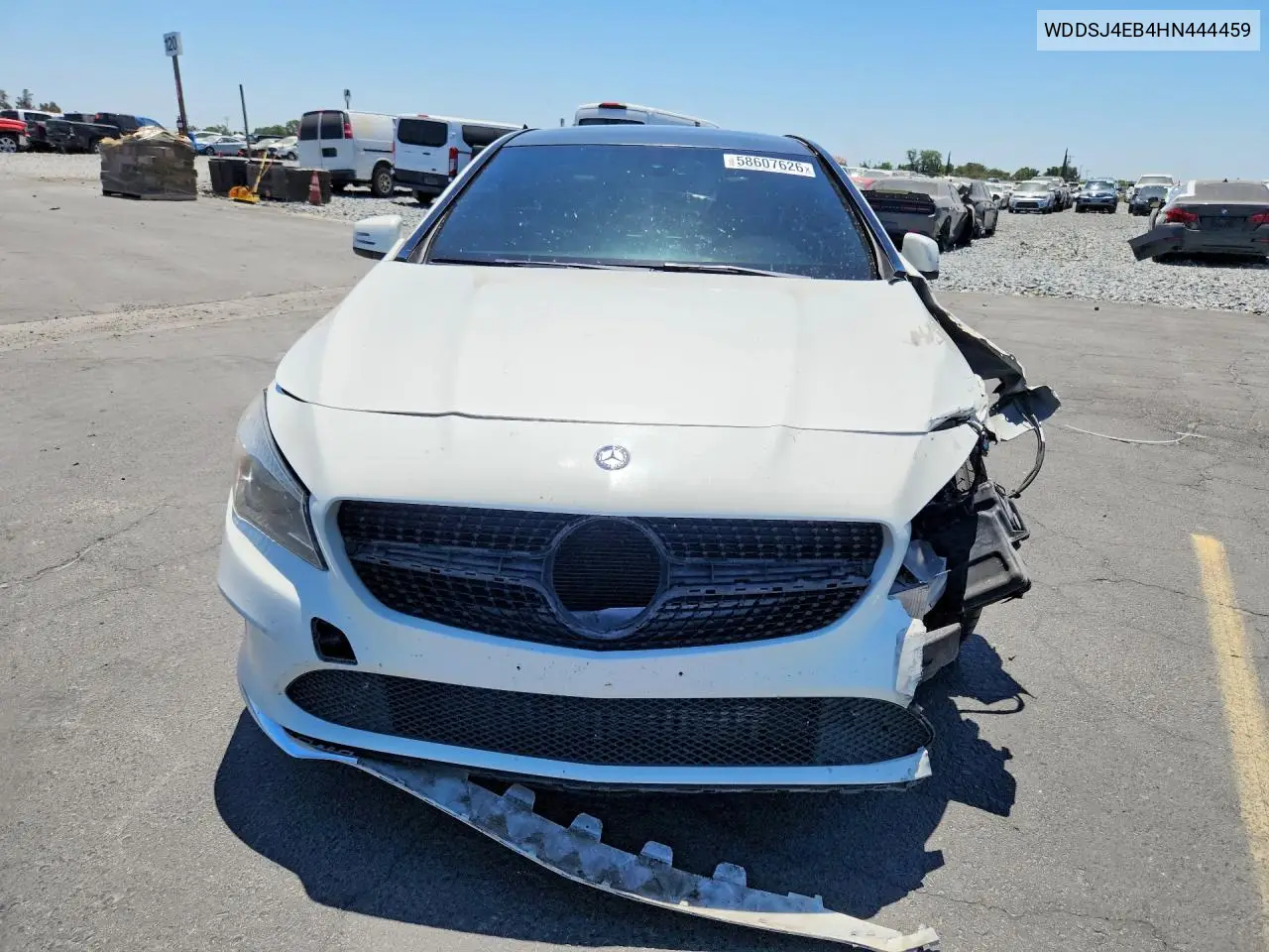 2017 Mercedes-Benz Cla 250 VIN: WDDSJ4EB4HN444459 Lot: 58607626