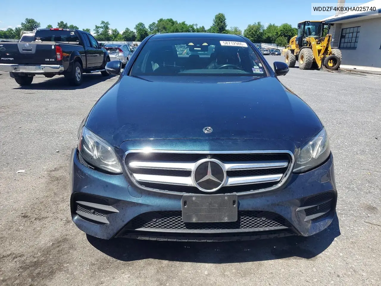 2017 Mercedes-Benz E 300 4Matic VIN: WDDZF4KBXHA025740 Lot: 58712986