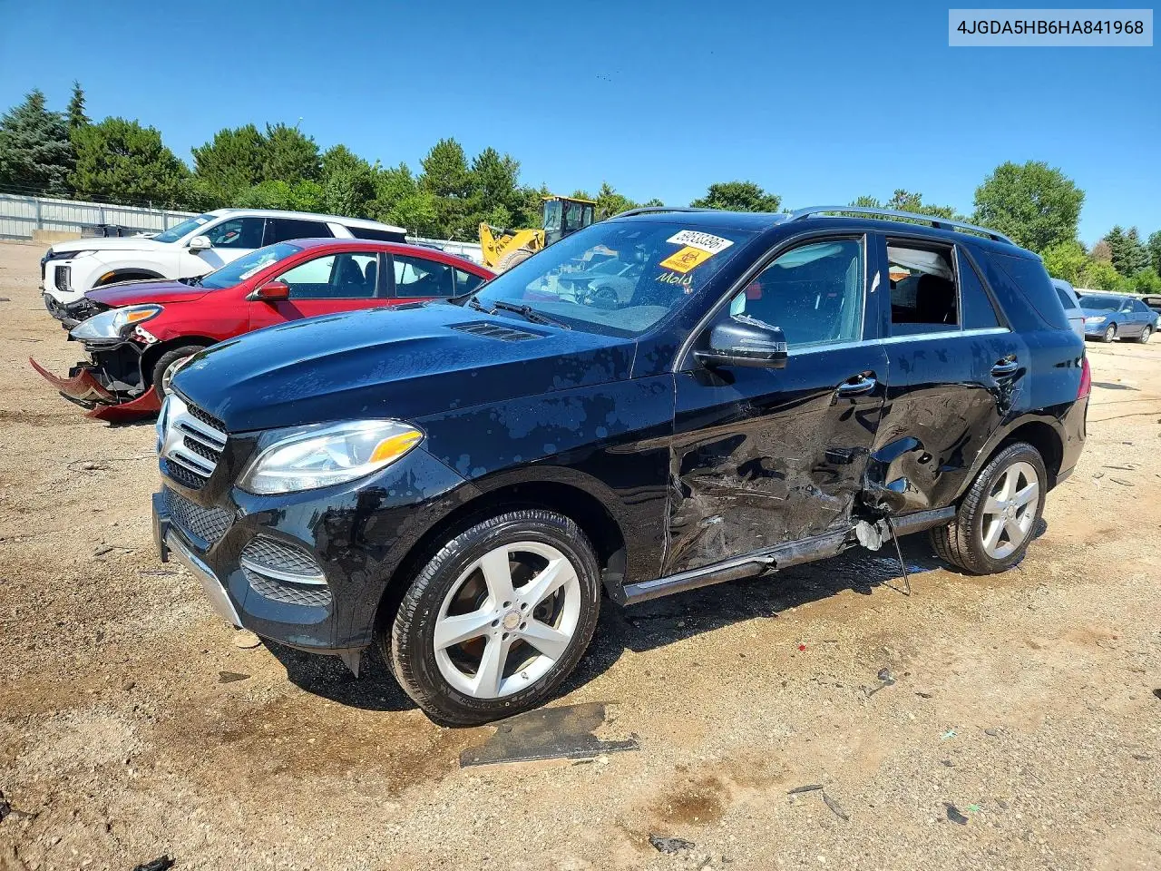 2017 Mercedes-Benz Gle 350 4Matic VIN: 4JGDA5HB6HA841968 Lot: 59533396