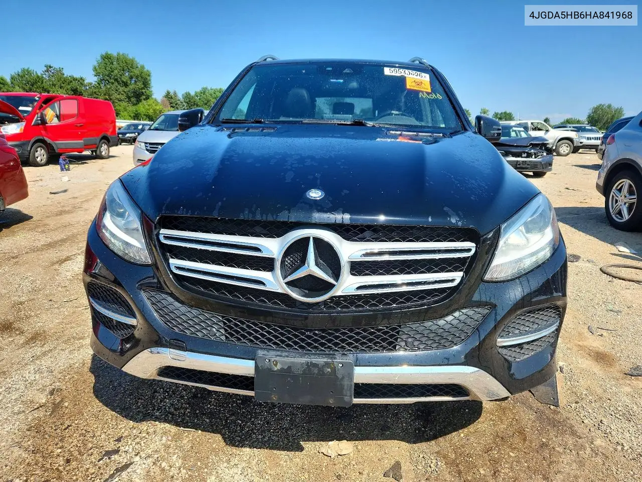 2017 Mercedes-Benz Gle 350 4Matic VIN: 4JGDA5HB6HA841968 Lot: 59533396