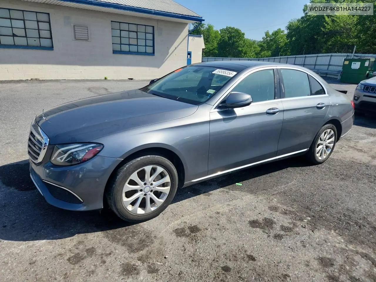2017 Mercedes-Benz E 300 4Matic VIN: WDDZF4KB1HA144227 Lot: 59586356