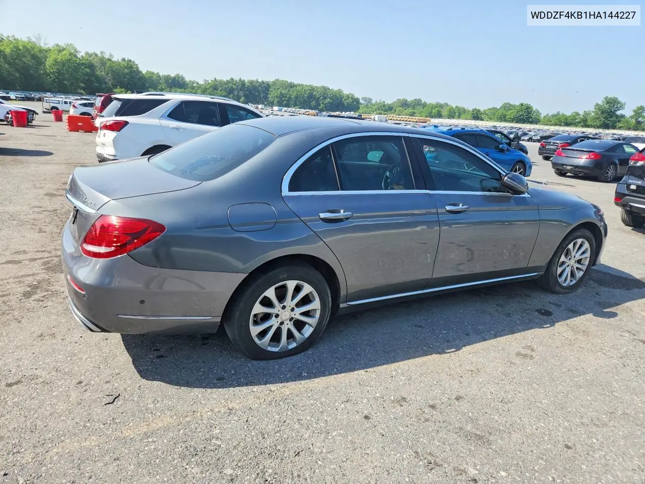 2017 Mercedes-Benz E 300 4Matic VIN: WDDZF4KB1HA144227 Lot: 59586356