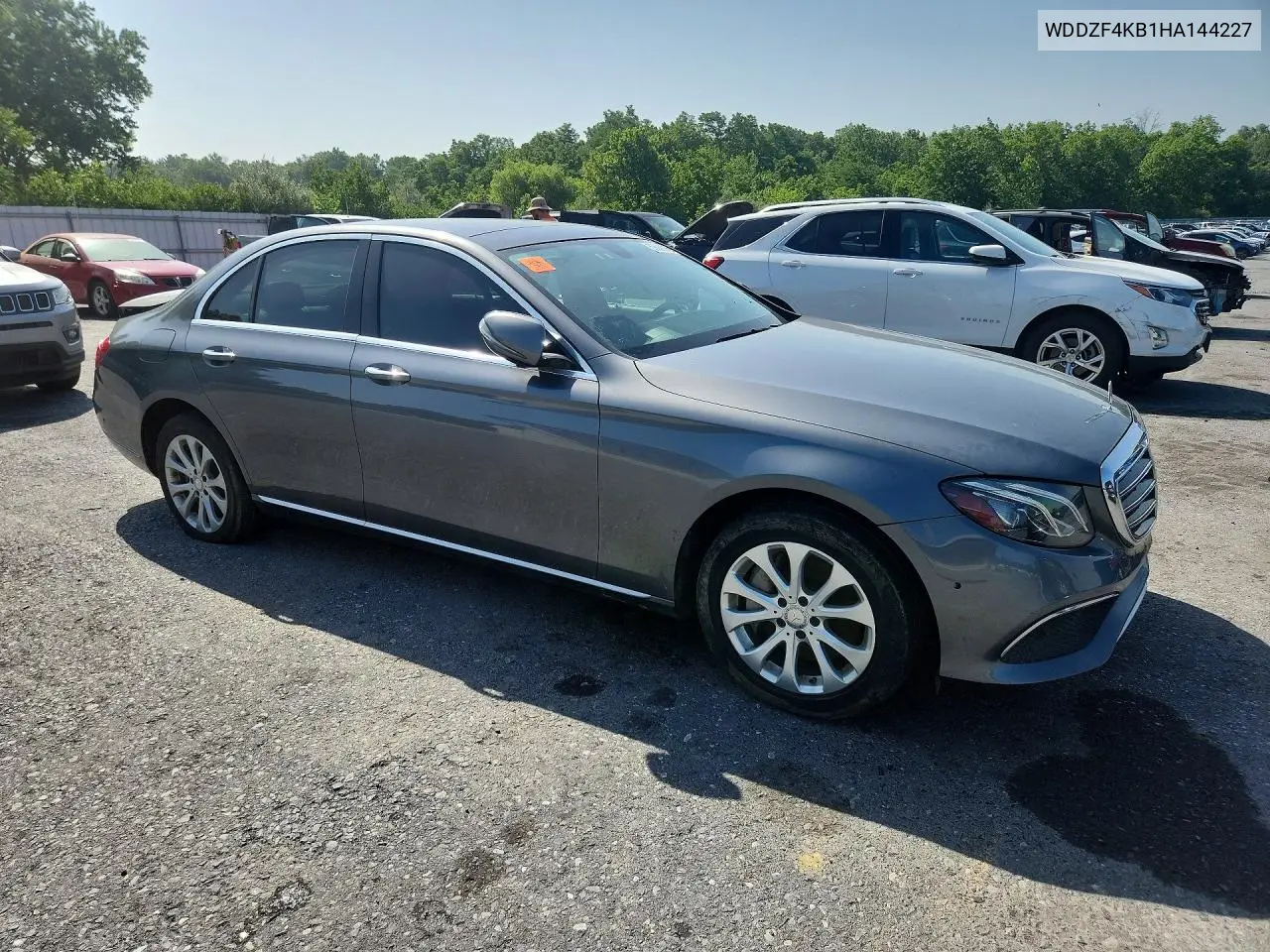 2017 Mercedes-Benz E 300 4Matic VIN: WDDZF4KB1HA144227 Lot: 59586356