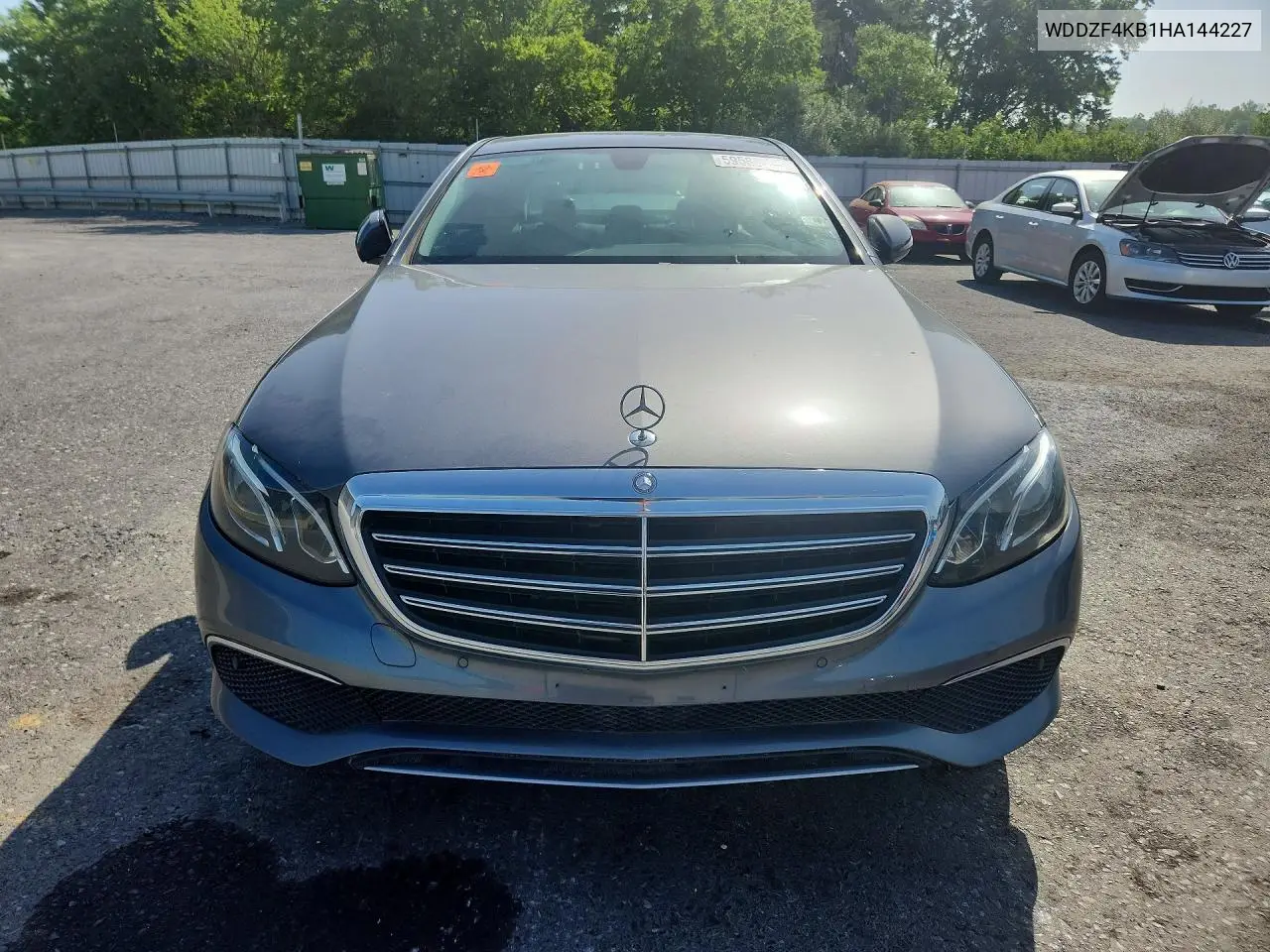 2017 Mercedes-Benz E 300 4Matic VIN: WDDZF4KB1HA144227 Lot: 59586356