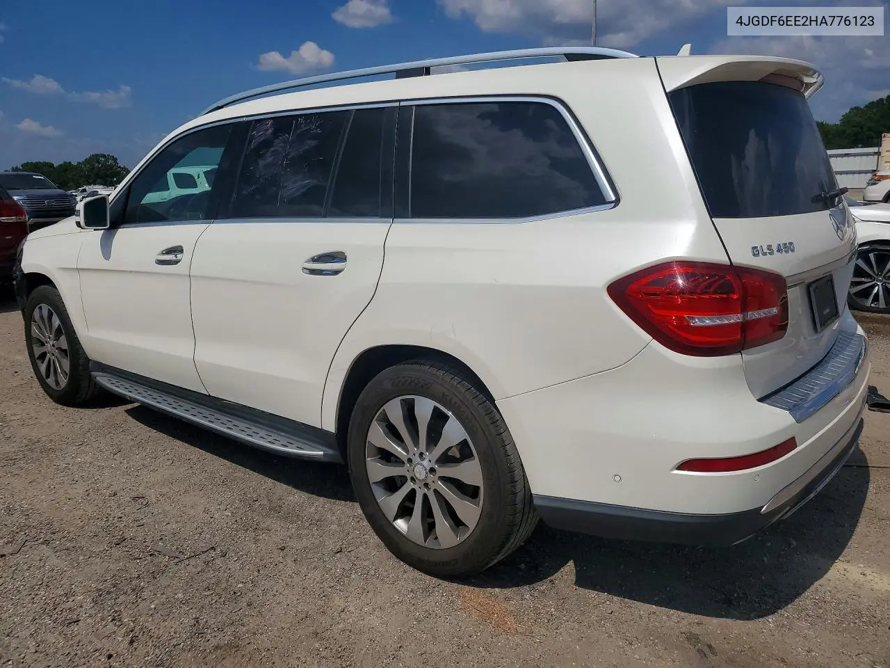 2017 Mercedes-Benz Gls 450 4Matic VIN: 4JGDF6EE2HA776123 Lot: 59645976