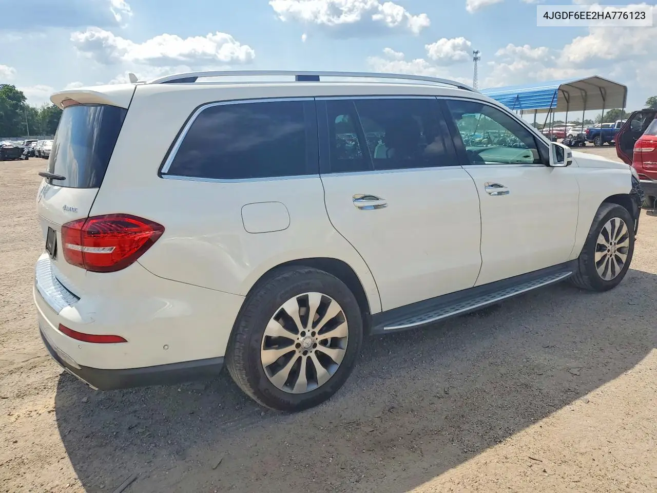 2017 Mercedes-Benz Gls 450 4Matic VIN: 4JGDF6EE2HA776123 Lot: 59645976