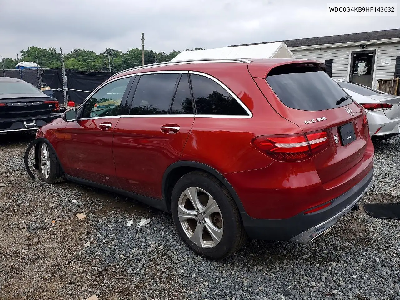 2017 Mercedes-Benz Glc 300 4Matic VIN: WDC0G4KB9HF143632 Lot: 59686956