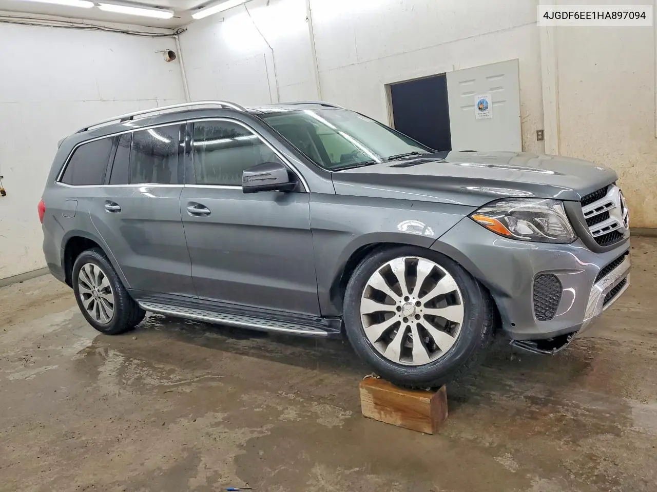 2017 Mercedes-Benz Gls 450 4Matic VIN: 4JGDF6EE1HA897094 Lot: 59706486