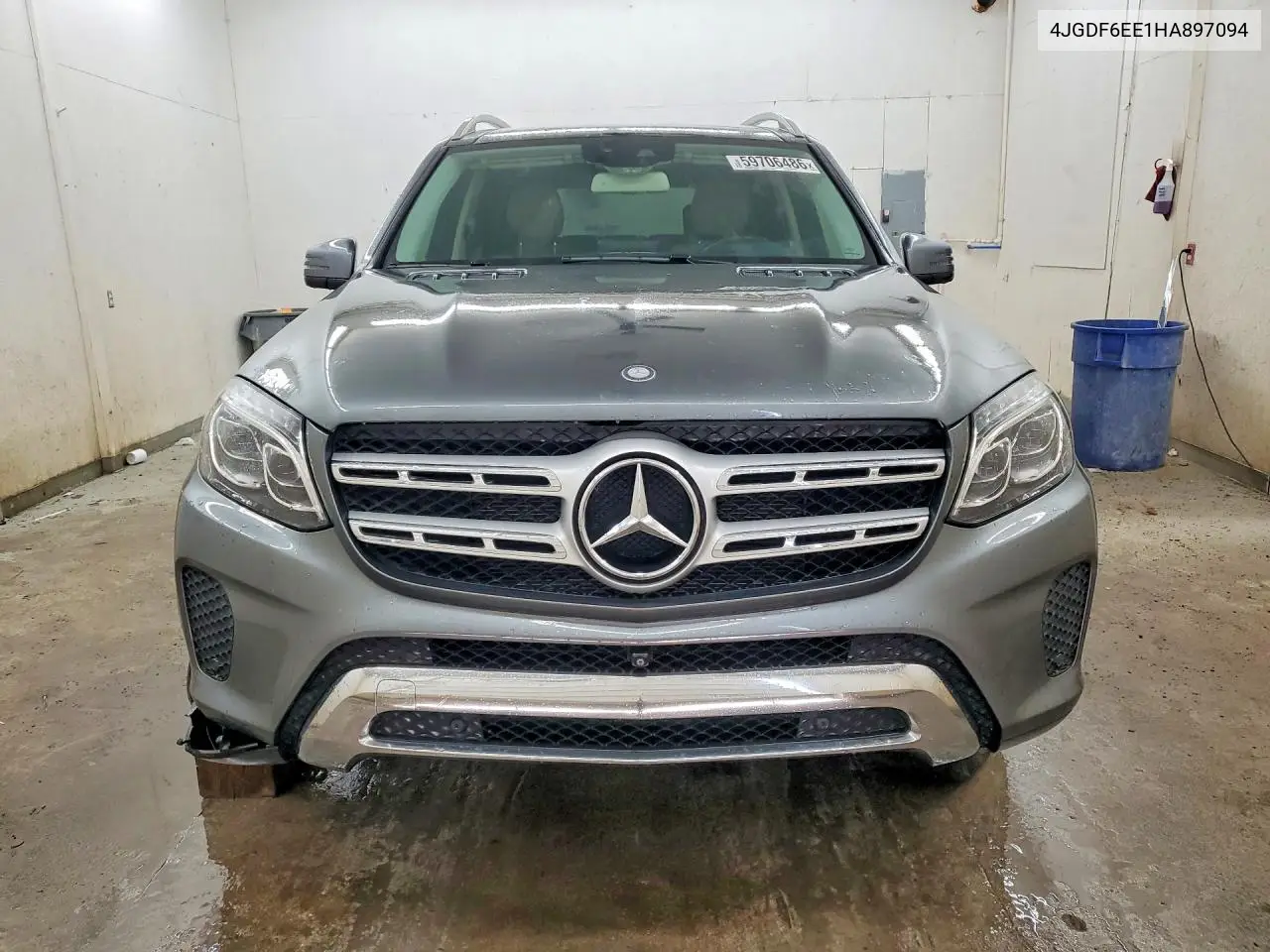 2017 Mercedes-Benz Gls 450 4Matic VIN: 4JGDF6EE1HA897094 Lot: 59706486