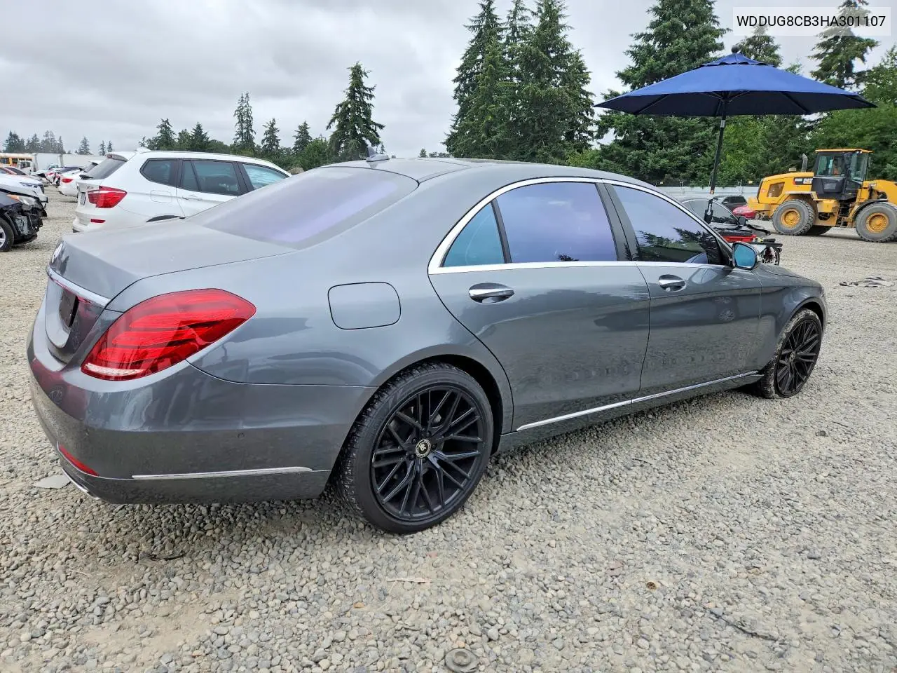 2017 Mercedes-Benz S 550 VIN: WDDUG8CB3HA301107 Lot: 60048106