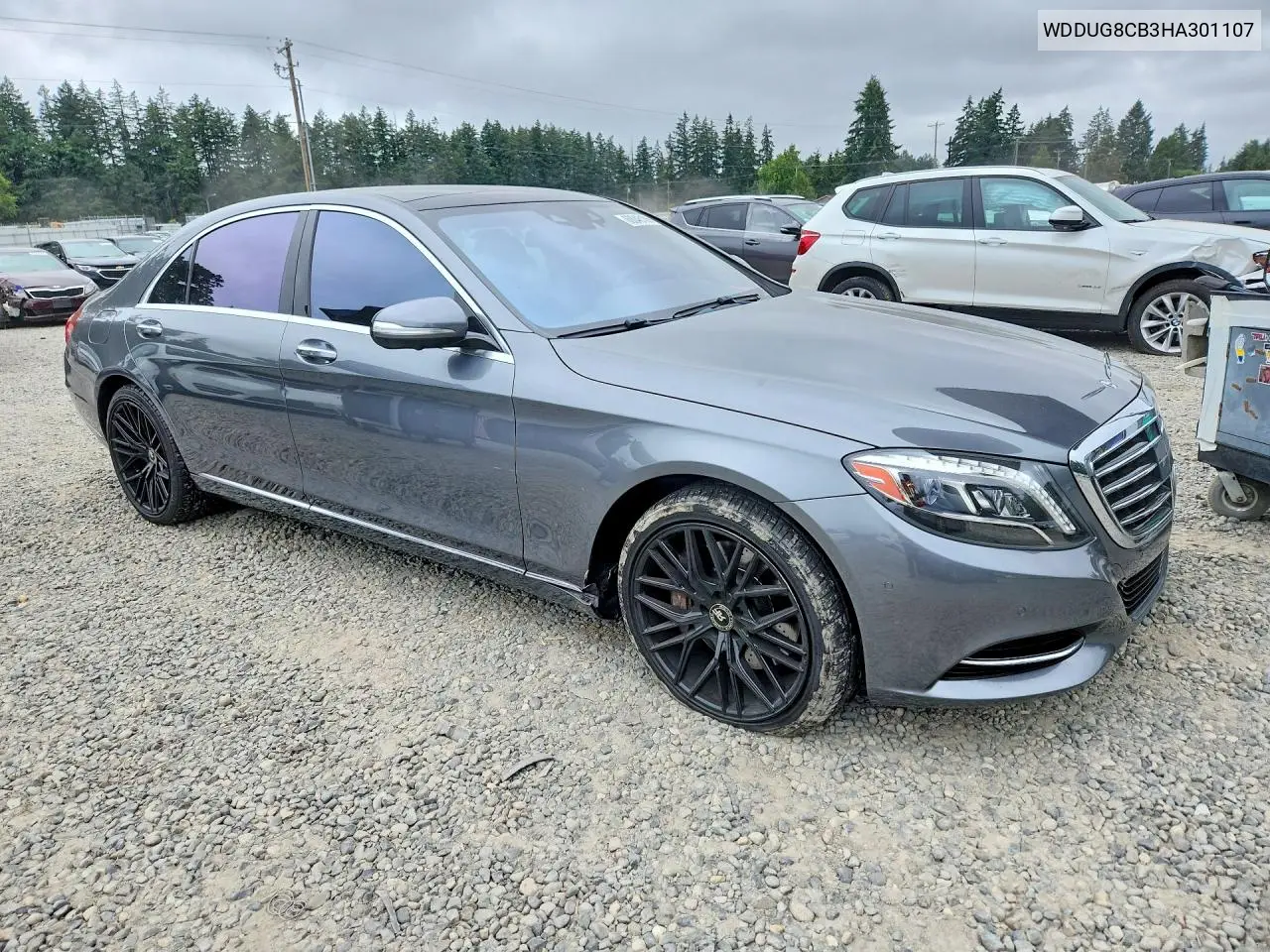 2017 Mercedes-Benz S 550 VIN: WDDUG8CB3HA301107 Lot: 60048106