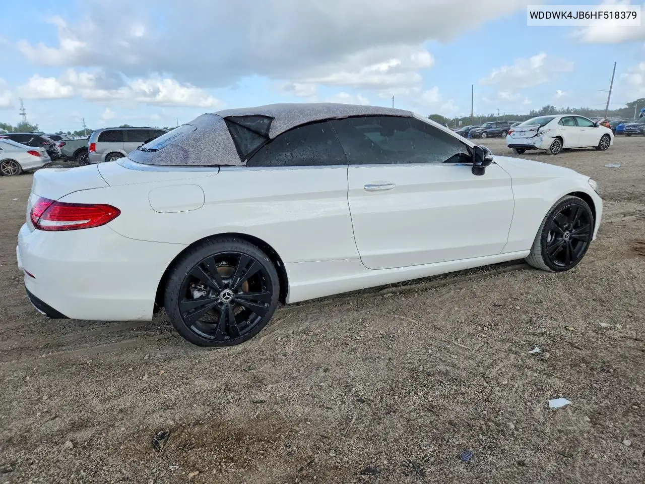 2017 Mercedes-Benz C 300 VIN: WDDWK4JB6HF518379 Lot: 60132266