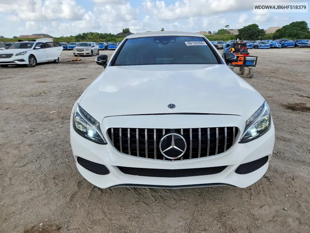 2017 Mercedes-Benz C 300 VIN: WDDWK4JB6HF518379 Lot: 60132266