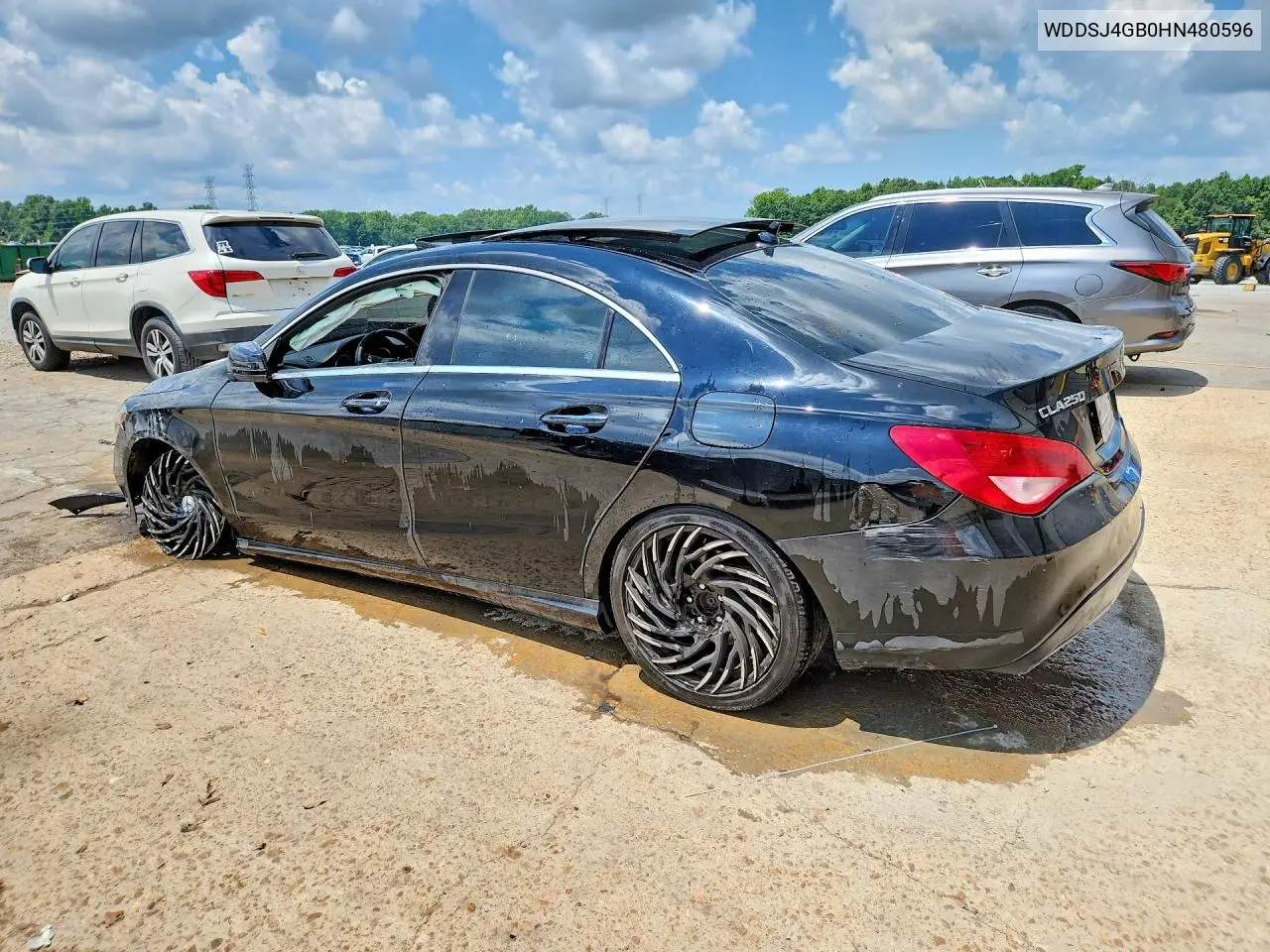 2017 Mercedes-Benz Cla 250 4Matic VIN: WDDSJ4GB0HN480596 Lot: 60420206