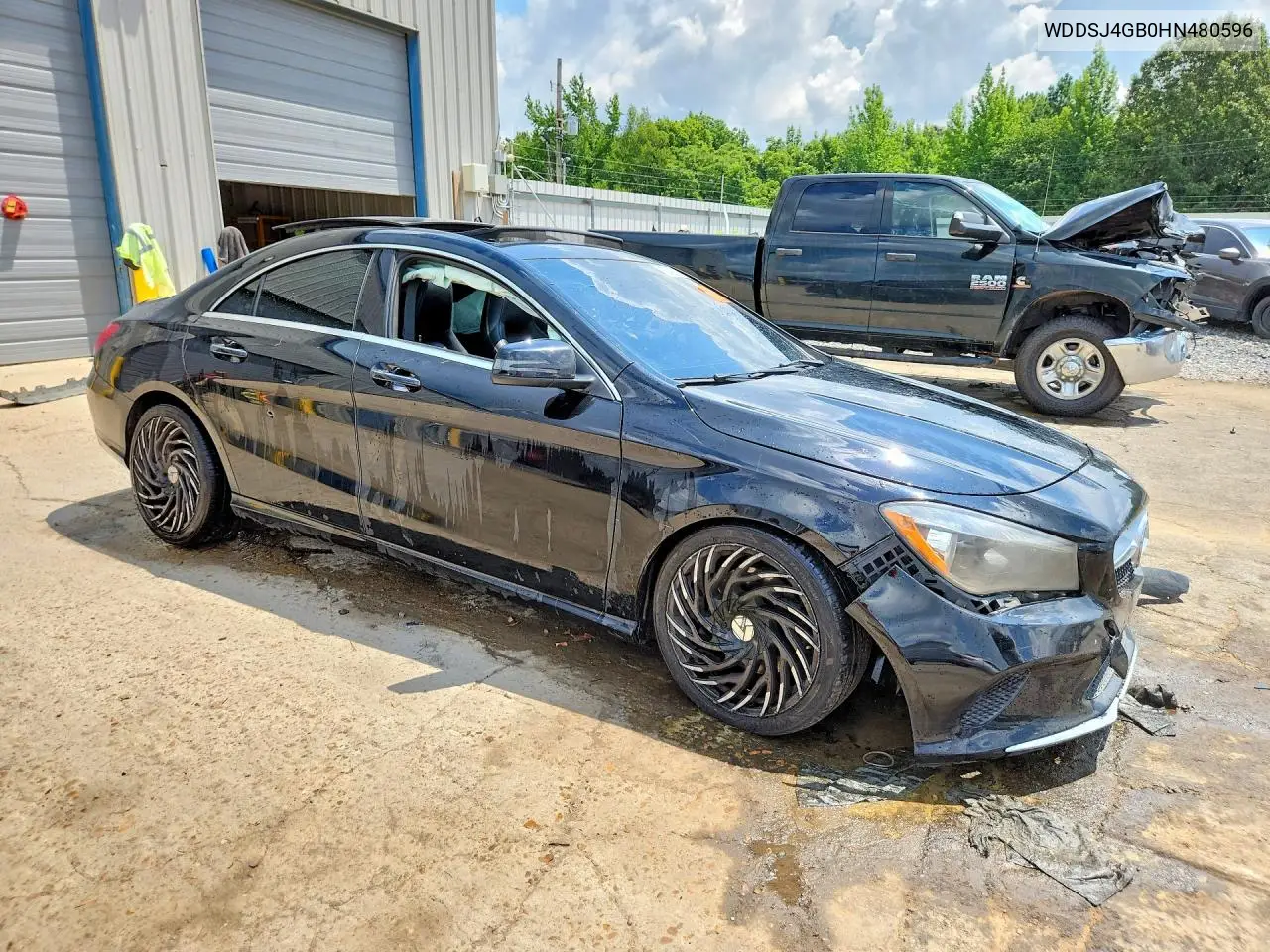2017 Mercedes-Benz Cla 250 4Matic VIN: WDDSJ4GB0HN480596 Lot: 60420206