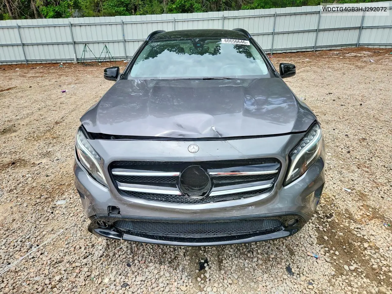 2017 Mercedes-Benz Gla 250 4Matic VIN: WDCTG4GB3HJ292072 Lot: 60656646
