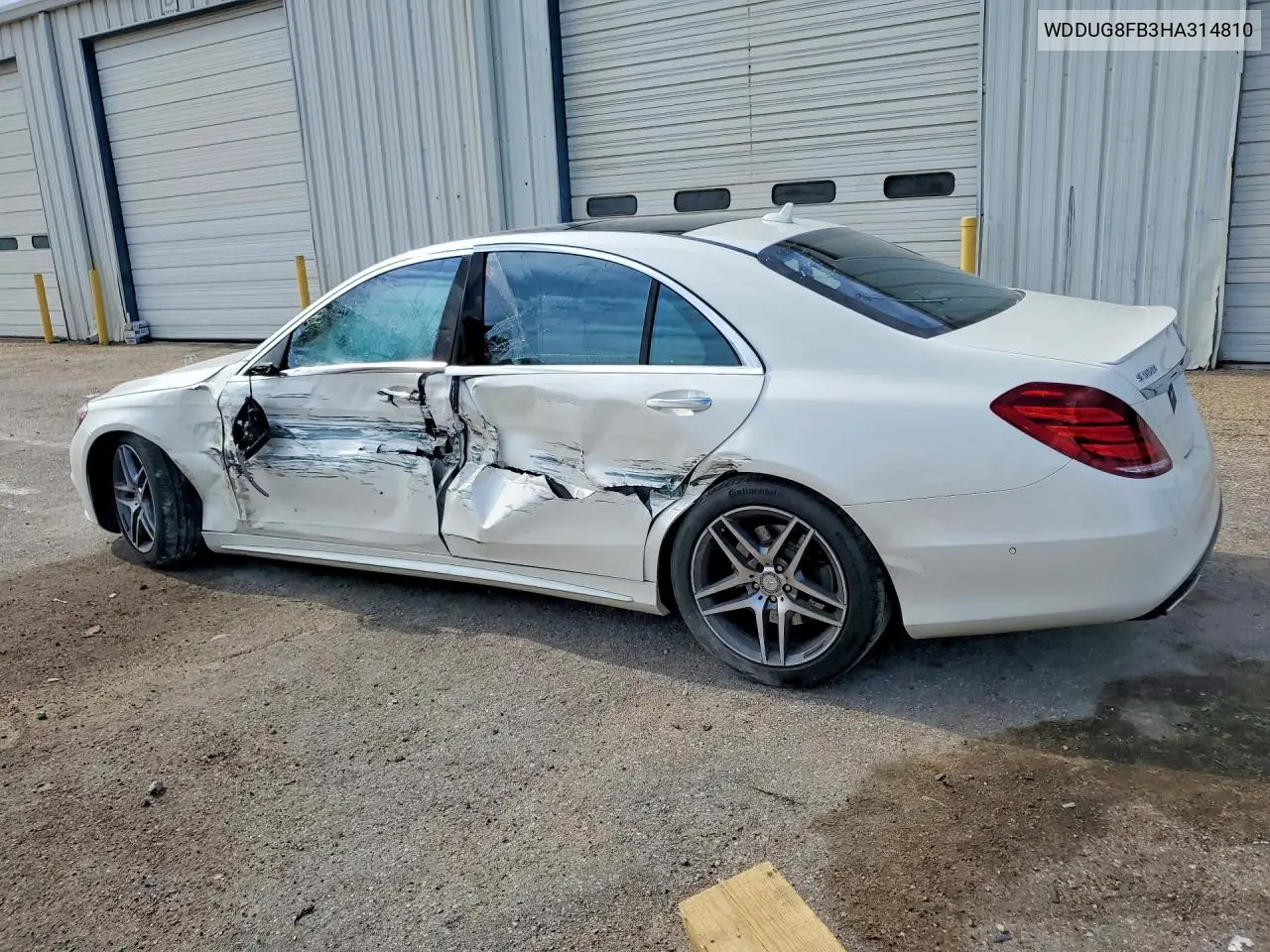 2017 Mercedes-Benz S 550 4Matic VIN: WDDUG8FB3HA314810 Lot: 60708886