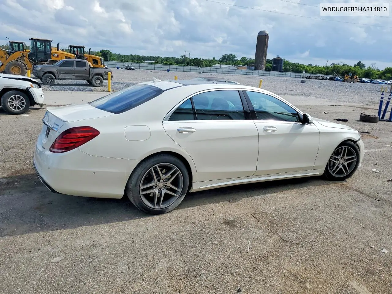 2017 Mercedes-Benz S 550 4Matic VIN: WDDUG8FB3HA314810 Lot: 60708886