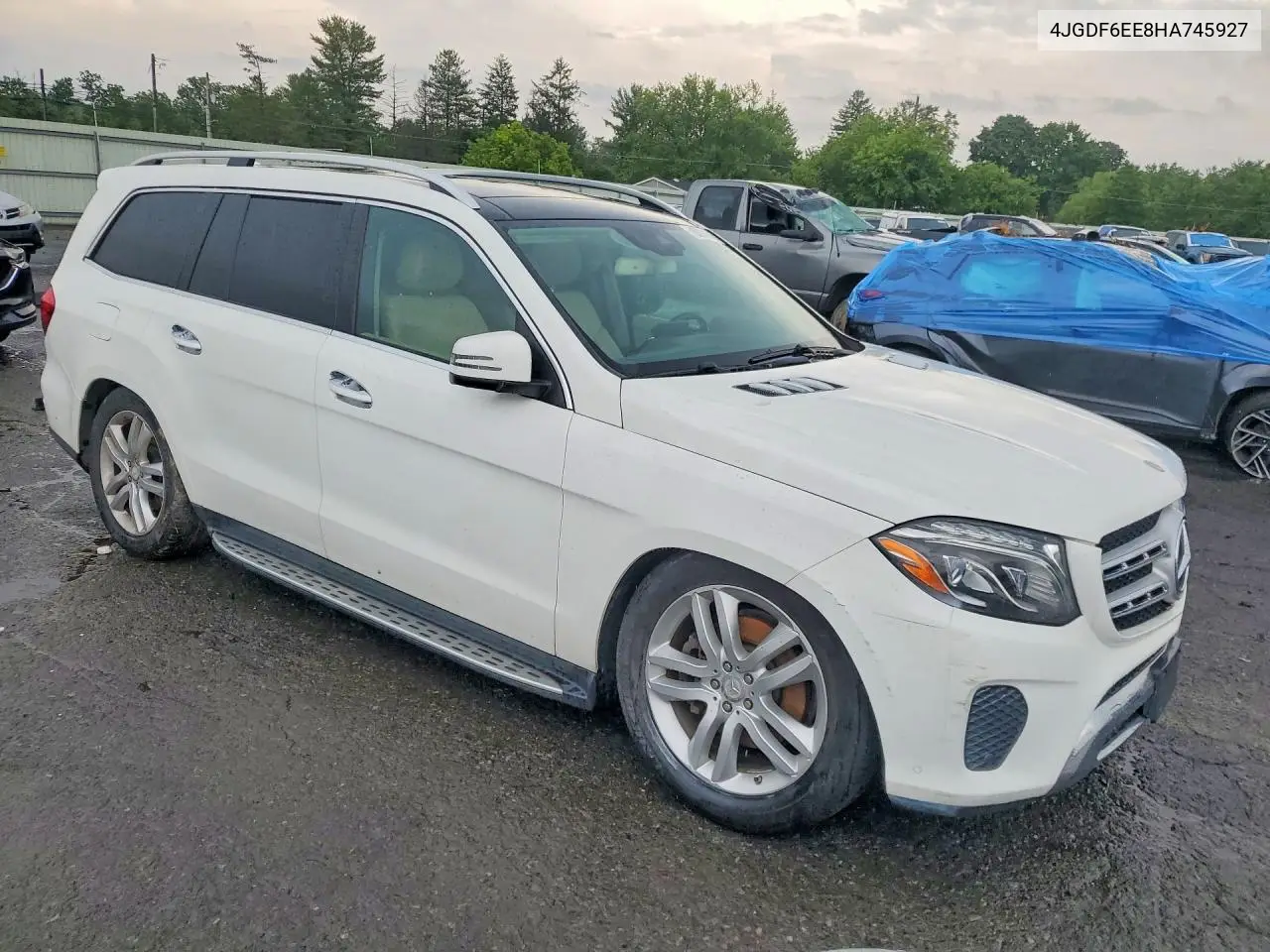 2017 Mercedes-Benz Gls 450 4Matic VIN: 4JGDF6EE8HA745927 Lot: 60770016