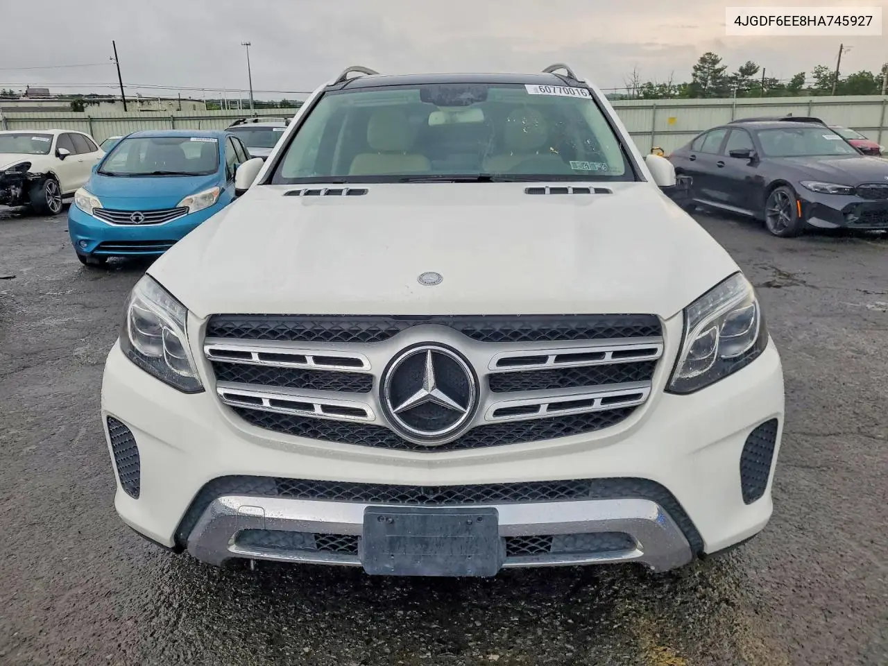 2017 Mercedes-Benz Gls 450 4Matic VIN: 4JGDF6EE8HA745927 Lot: 60770016