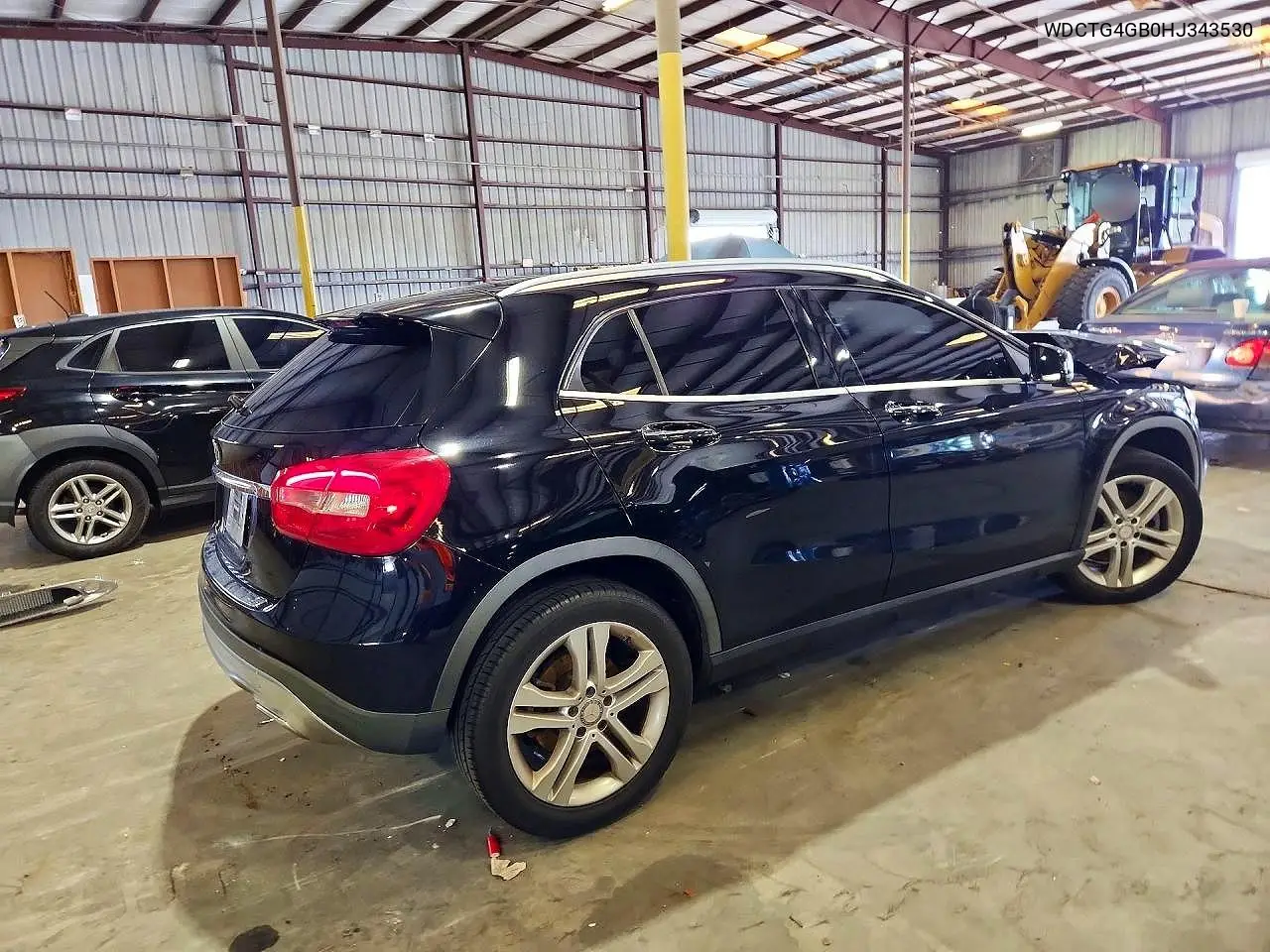 2017 Mercedes-Benz Gla 250 4Matic VIN: WDCTG4GB0HJ343530 Lot: 60791836