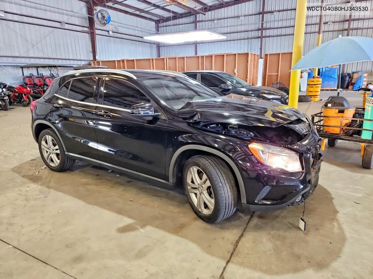 2017 Mercedes-Benz Gla 250 4Matic VIN: WDCTG4GB0HJ343530 Lot: 60791836
