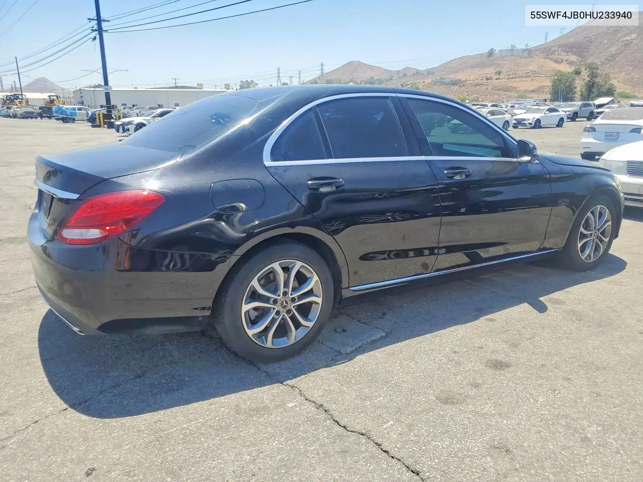 2017 Mercedes-Benz C 300 VIN: 55SWF4JB0HU233940 Lot: 60892346