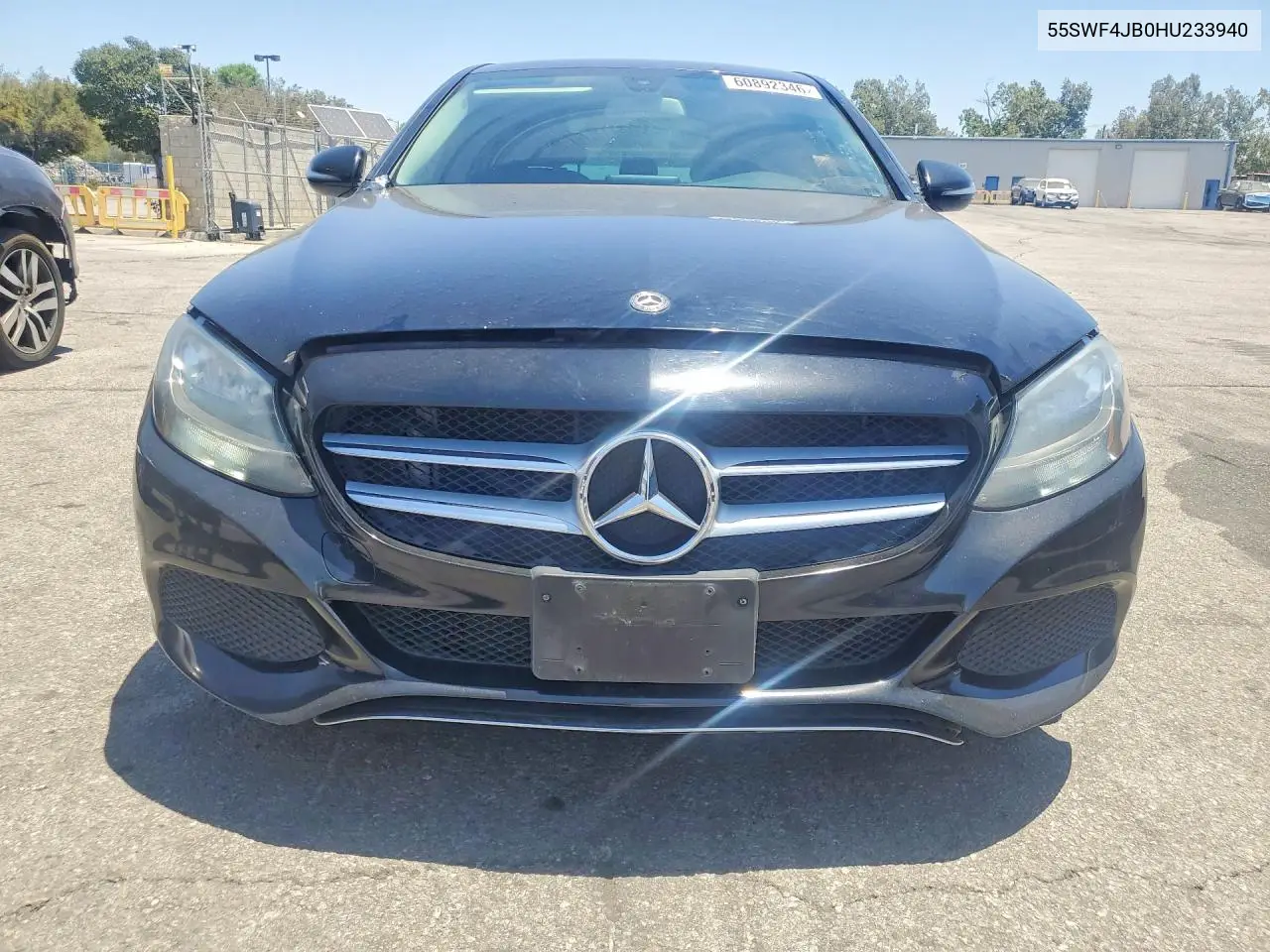 2017 Mercedes-Benz C 300 VIN: 55SWF4JB0HU233940 Lot: 60892346