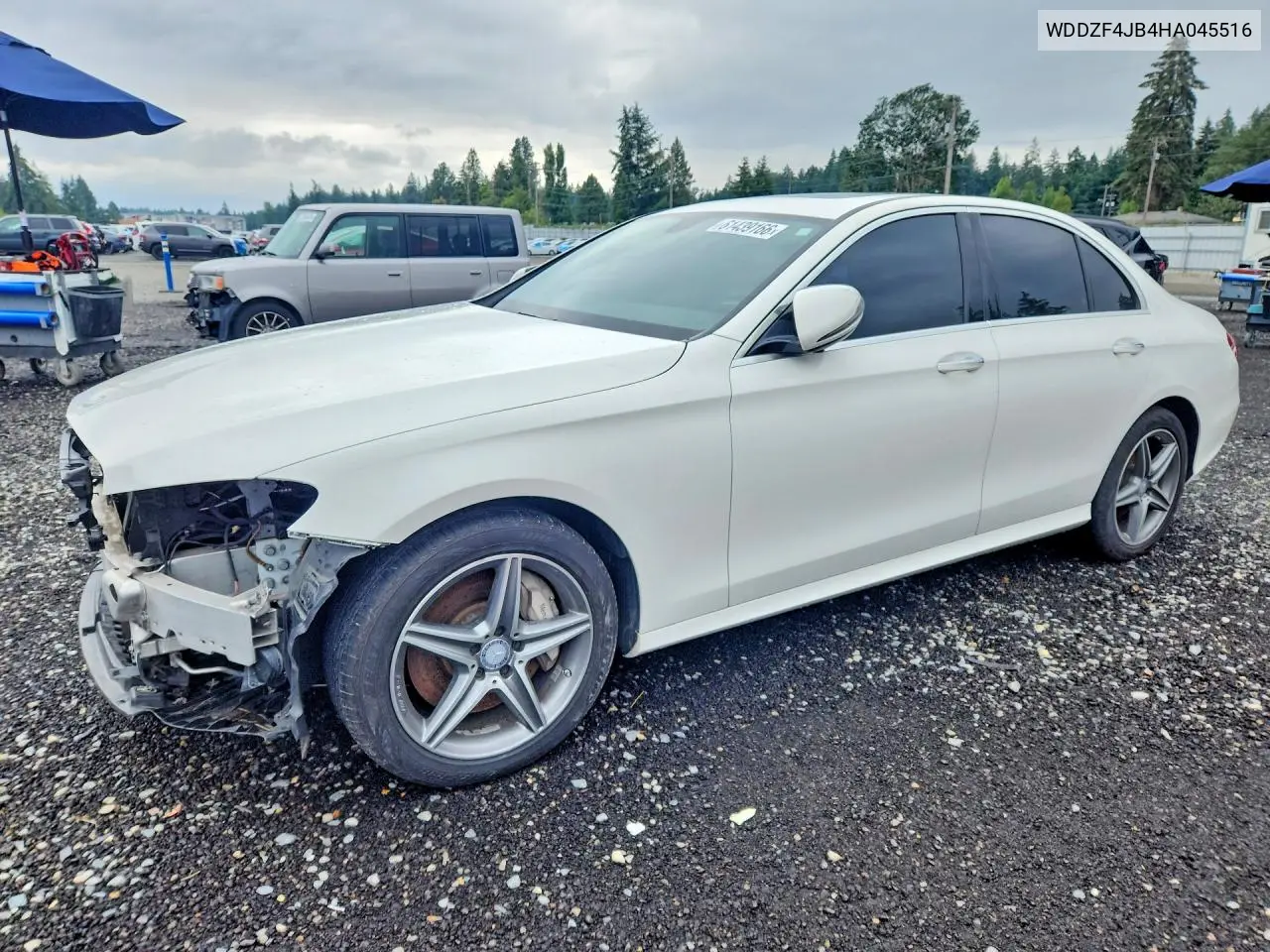 2017 Mercedes-Benz E 300 VIN: WDDZF4JB4HA045516 Lot: 61439166