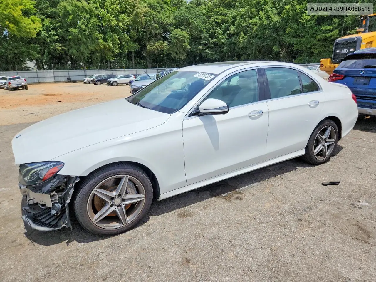 2017 Mercedes-Benz E 300 4Matic VIN: WDDZF4KB9HA058518 Lot: 61591026