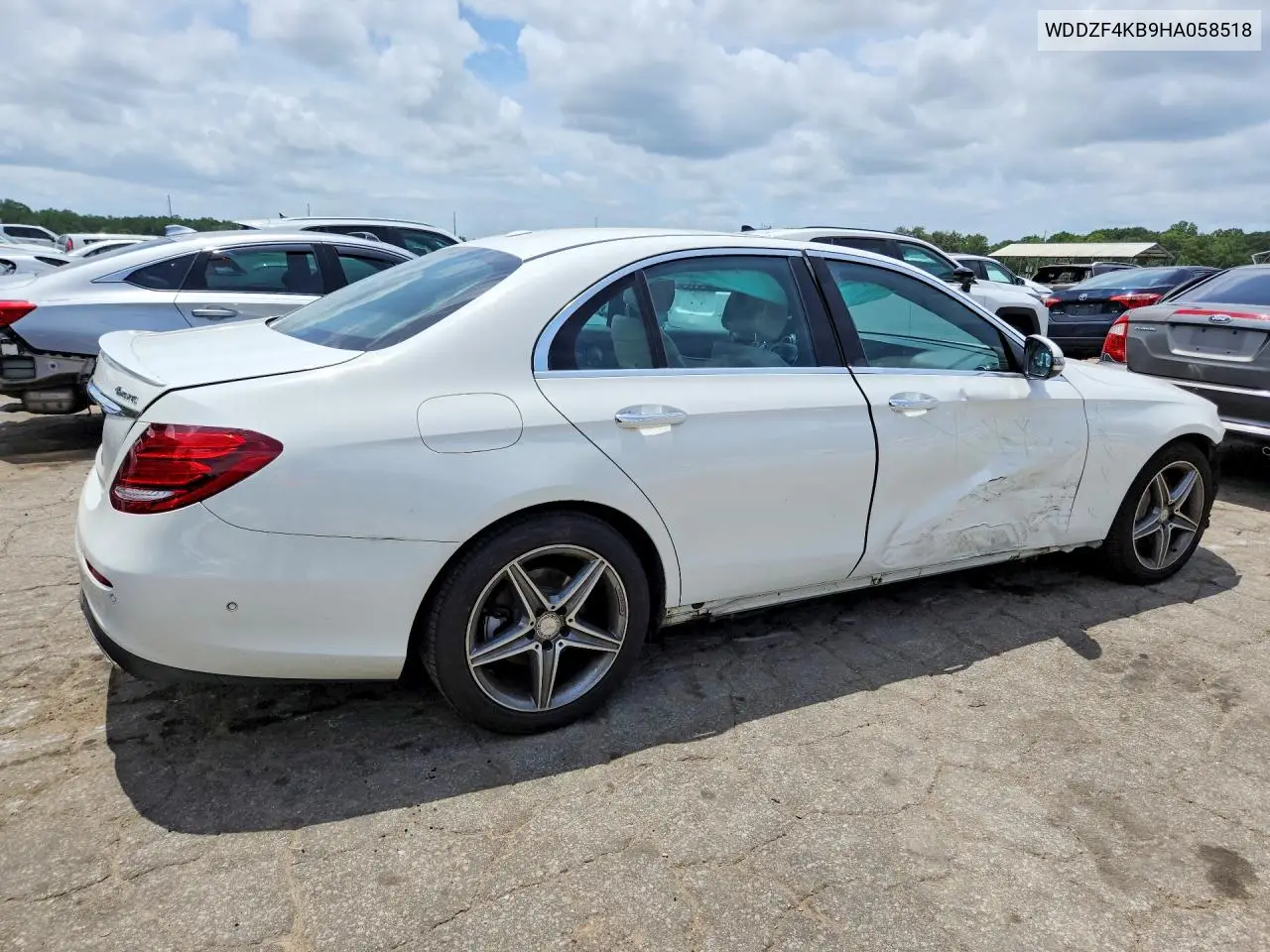 2017 Mercedes-Benz E 300 4Matic VIN: WDDZF4KB9HA058518 Lot: 61591026