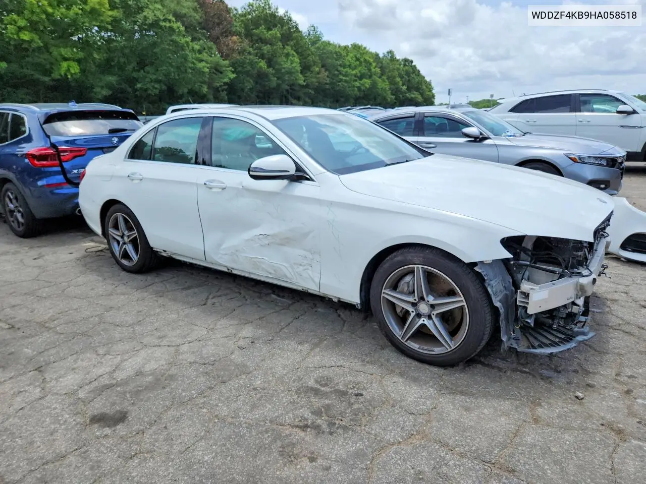 2017 Mercedes-Benz E 300 4Matic VIN: WDDZF4KB9HA058518 Lot: 61591026