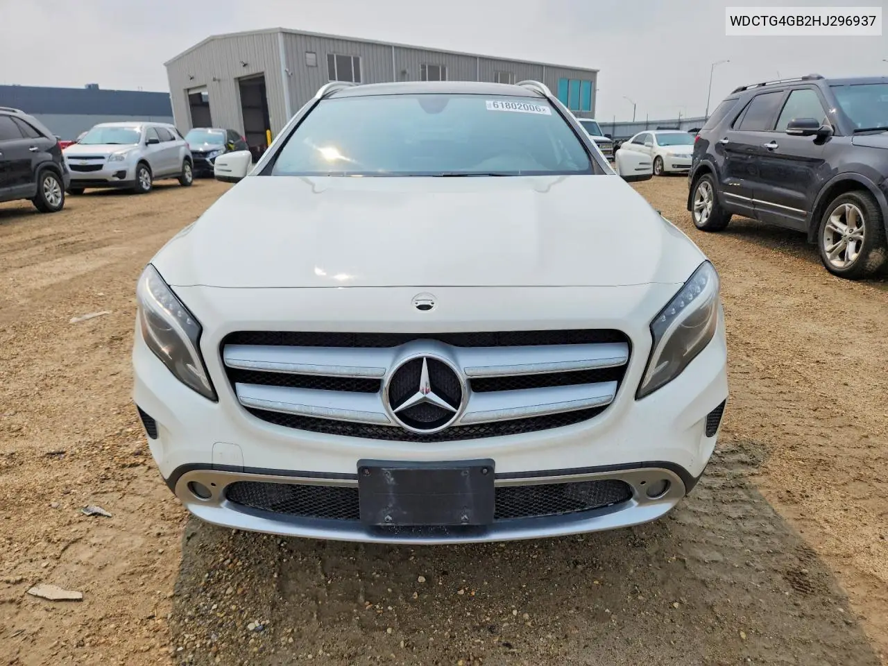 2017 Mercedes-Benz Gla 250 4Matic VIN: WDCTG4GB2HJ296937 Lot: 61802006